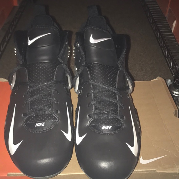New box vintage men\'s Nike air zoom apocalypse IV black white football cleats 13 main image 5